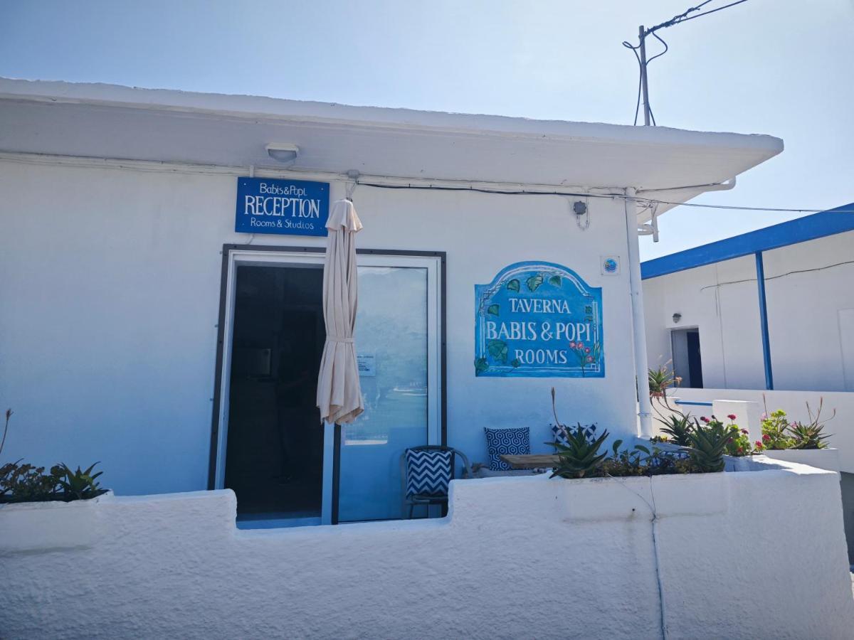 Babis & Popi Rooms And Studios Φραγκοκάστελλο Εξωτερικό φωτογραφία